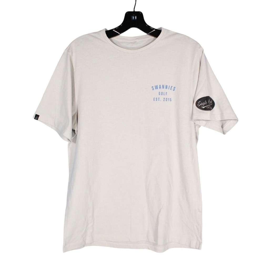 SWANNIES Gray SWANNIES GOLF 2015 BREAKFAST BALL Eagle Creek GOLF T-Shirt Sz M